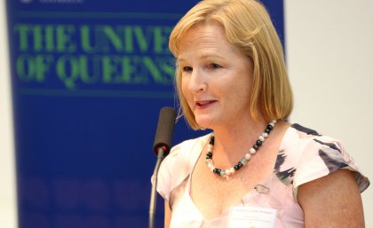 UQ Leadership award winner Professor Louise Hickson